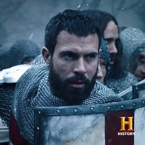 2.1M views · 13K reactions | How far will they go to drink from the Holy Grail? Knightfall premieres December 6 on HISTORY. | Knightfall | Facebook
