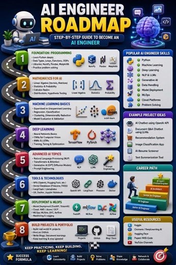 AI Engineer Roadmap.