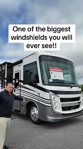 14K views · 261 reactions | This class A motorhome has one of the biggest windshields you will ever see! This is the 2025 Entegra Vision XL 34G! #motorhome #couplestravel #couplesgoals #rvlife #rvtravel | Matt's RV Reviews | Facebook