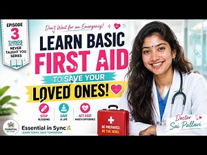 Ep.3: These 3 Steps Could SAVE A LIFE!|basic first aid|School never taught you series