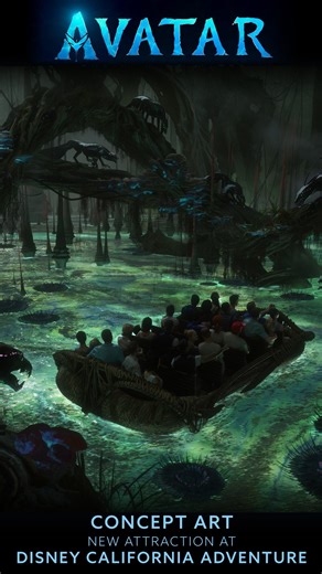 Avatar Attraction at Disney California Adventure- Concept art. It’s exciting to design new places for the ride! Can’t wait for this. It has been a great honor and joy to work with the Imagineering team on this ambitious new attraction. There is a whole chapter in my new book about my work with Imagineering, including a bunch of art for this new attraction. So grateful to have that work included. Link in Bio. . . . . #disneyparks #disney #avatar #disneycaliforniaadventure #conceptart #digitalart 