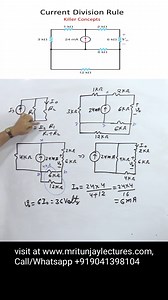 7.7K views · 1.3K reactions | Current Divider Rule | Voltage Divider Rule based problems Youtubelink 《 https://youtube.com/@MritunjayLecturespvt》 #currentdividerrule #voltagedivisionrule | Mritunjay Lectures | Facebook