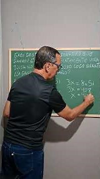Fração e regra de três Parte 1 #matematica #dicasdeconcurso
