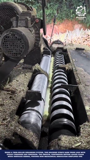 Smart Log Debarking Machine Innovation for high-speed timber processing