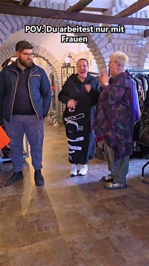 POV: Wenn man nur mit Frauen arbeitet #boutique #lustig #plussize