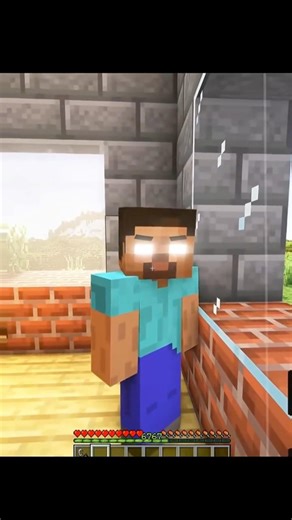 Steve is dangerous ☠️ #minecraft #steve