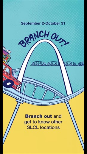 Come with me to the Grant’s View Branch! The branch is named for its incredible views of Grant’s Farm, with seating available that provides some of the best views in the system! When you visit, add a decoration to our mural–then get your passport stamped and take home a sticker. #branchout #librarylove #supportlibraries | St. Louis County Library | Facebook