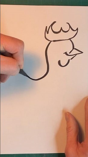 How to Draw a Rooster Easy (using the Number 31) For Kids!