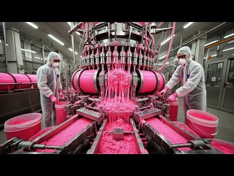 How Bubble Gum Is Made Today: Bubble Gum Factory Secrets You Never Knew!
