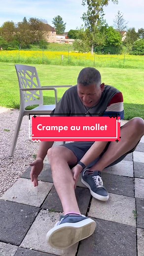 Comment soulager une crampe au mollet rapidement