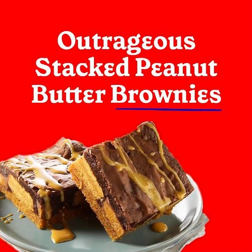 Made with Betty Crocker brownie mix, these brownies are a total bake sale *🎤 drop* moment. | Betty Crocker