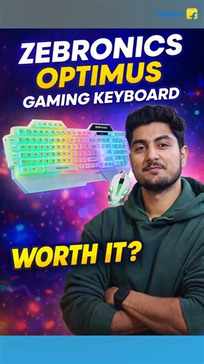 Zebronics Optimus Gaming Keyboard with mouse combo