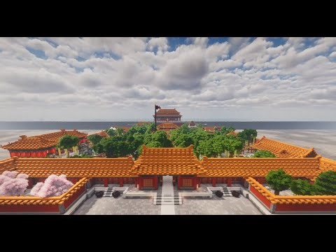 MINECRAFT Beijing Central Axis 北京中軸綫 [Forbidden City 紫禁城] during late Qing Dynasty