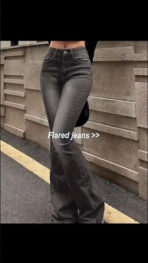 Flared jeans #viral #shortsfeed #shorts #ytshorts