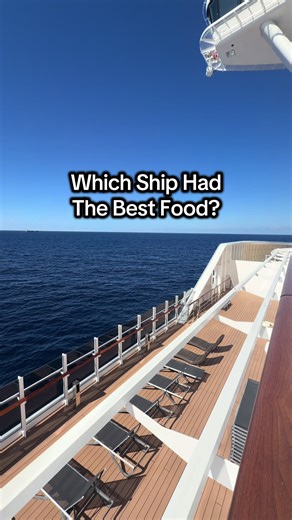 Which Cruise Ship Offers the Best Food? Vote Now!
