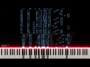 Interstellar – Cornfield Chase | Epic Piano Visualizer