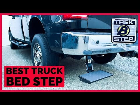 BEST TRUCK BED STEP FOR CAMPING | BESTOP TREK STEP INSTALL