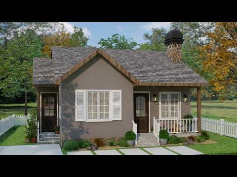 9x10 m 2 Bedroom Cottage House Design | Smart 90 sqm Cozy Family Home!