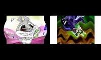 Mix of 2 videos from youtube : Baby Looney Tunes intro in I KILLED split Crying