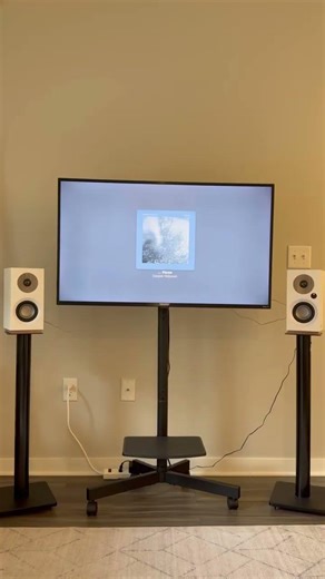 Philips 43-inch 4K Ultra HD Roku Smart LED TV and Jamo Studio 8 Series PM Bookshelf Speakers