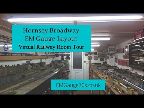 Hornsey Broadway Model Railway - Virtual Railway Room Tour