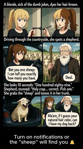 One of the best blonde jokes ever told… (no, seriously)