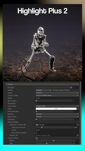 Create the Life is Strange Stylized Outline in Unity #unity #unity3d #lifeisstrange