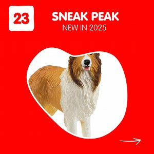 Christmas is just around the corner🎄Here’s the final sneak peak of an exciting new schleich® figurine coming in 2025 🐕✨ | Schleich