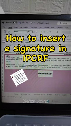 Replying to @cathriacriz1427 Mabilisang tutorials. Sana na gets niyo 😅 #ipcrf #ipcrf2023 #rpms #rpms2023 #esignature #tutorials #misssulat #maamjonna