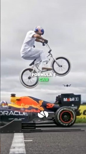 The Most IMPOSSIBLE Formula 1 Stunt Ever!? 🤯 #motivation