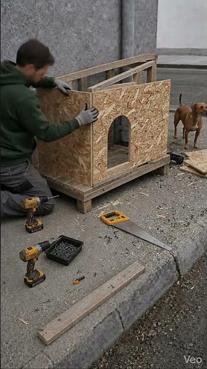 Building a Small House for a Stray Dog on the Street