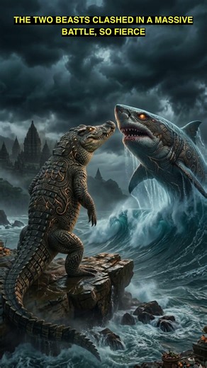 The Legendary Battle of Sura and Baya | Southeast Asian Lore #surabaya #folktales