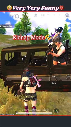 Kidnap Mode 🤣 #shortvideo #shorts #trendingshorts #funnybgmi