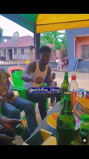No village compose song pass Abiriba people, especially when green bottle is on sight🤣😂..#Abiribablog | Abiriba blog