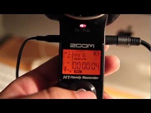 Audio Training - Part 1 - Operating the Zoom H1