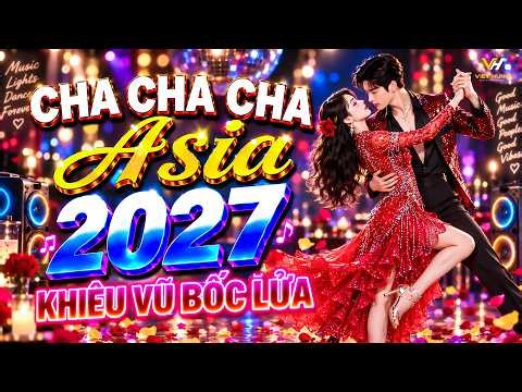 LK Cha Cha Cha Music 2027 Nghe Phê Tê Đầu Lưỡi - Hoà Tấu Cha Cha Cha Band 2027►Asia Golden ChaChaCha
