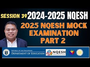 2025 NQESH Mock Examination Part 2