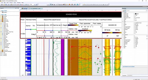Curso de procesamiento, edición e interpretación de datos de testificación geofísica en sondeos mediante software WellCAD - Ingeoexpert