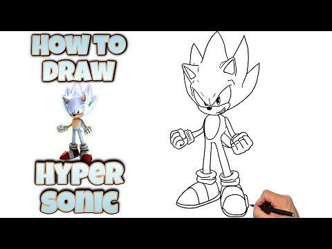 How To Draw HYPER SONIC | Sonic The Hedgehog #sonic #drawing #hypersonic #sonicthehedgehog