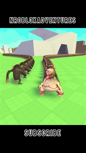 BAD MAN FACE 🆚 CRAZY BANDAR 😱🐒 #roblox #roblox