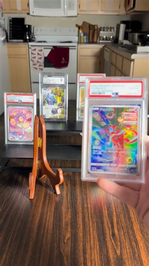 Pokemon at the Kitchen Table | No tagging, no story reposting, just honest, consistent giveaways of quality PSA slabs. This time: PSA 10 Deoxys Art Rare! | Instagram