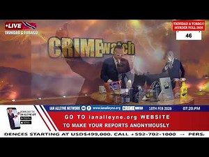 WEDNESDAY 18TH FEBRUARY 2026 - CRIME WATCH LIVE