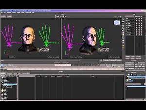 CyberGlove Systems - E.MOTION Facial Demo