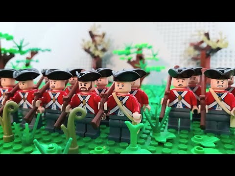 Lego American Revolution Battle of Saratoga stop motion (film)