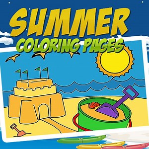 Summer Coloring Pages: Play Summer Coloring Pages online for free now.