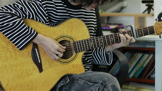 Một đoạn nhạc Trung cực chill chiều mưa Sì Gòn #TikTokAwardsVN #cover #guitar #xh #AQguitarcenter