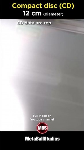 What a CD looks like under a microscope🔬