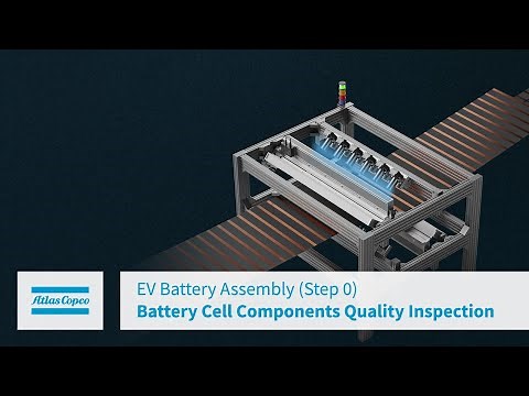 EV Battery Assembly (Step 0) Battery Cell Components Quality Inspection