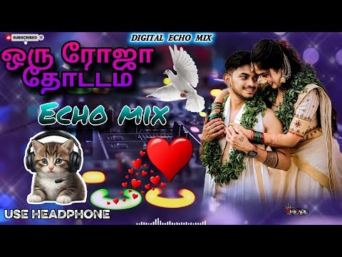 ஒரு ரோஜா தோட்டம் Oru roja thottam 💫💖✨#echomixer 🎶#melodyhits🎧#djmixer 🎚️#melodytamil90ssong