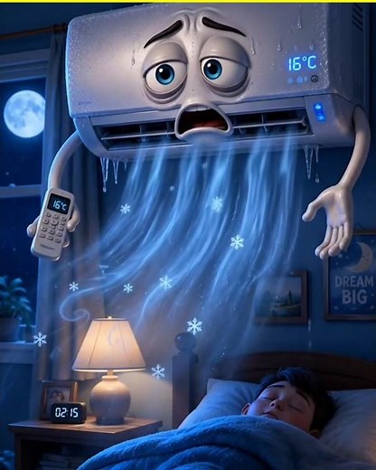 How Does an AC Actually Work? 🥶 (3D Animation) #Shorts